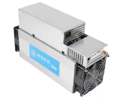 16nm FinFET Chip Used Bitcoin Miner 12V Whatsminer M10 33th/S