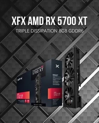 2560 Cores Radeon Rx 5700 Xt Graphics Card , ETH Mining 8GB GDDR6 Graphics Card